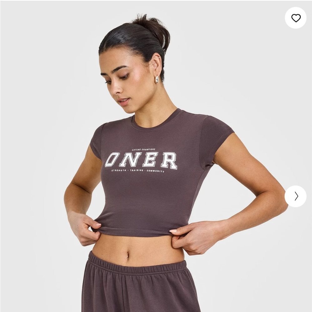 ONER ACTIVE COTTON BABY T-SHIRT WITH GRAPHIC